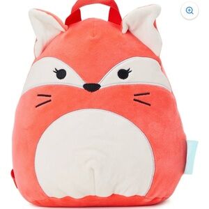 Squishmallows Fifi Fox Unisex 10” Plush Mini Backpack for Kids